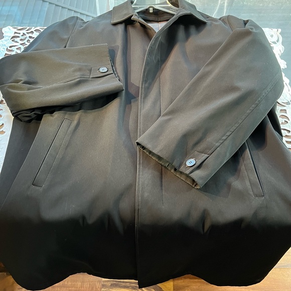 Kenneth Cole New York in person condition black coat with extra warm vest. XL - Picture 5 of 12